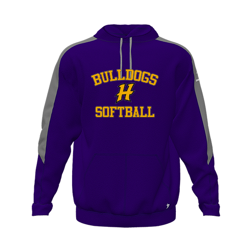 [CUS-DFW-HOOD-FLC-LSL-PUR-YXS-LOGO2] Hoodie (Youth XS, Purple, Logo 2)