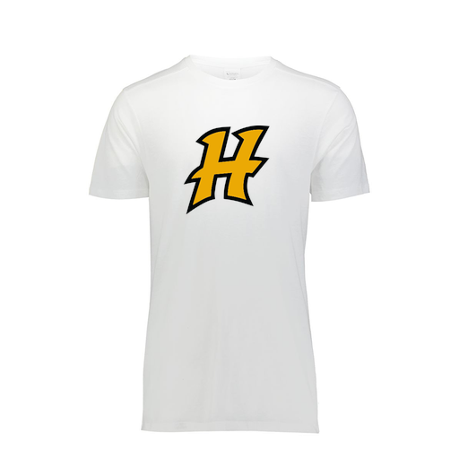 [FTSCUBWH-YS-LOGO3] Decker Youth Tri-Blend T-Shirt - Short Sleeve (Youth S, White, Logo 3)