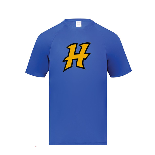[2791.060.S-LOGO3] Youth Smooth Sport T-Shirt (Youth S, Royal, Logo 3)