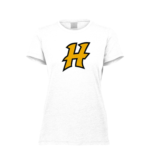 [FTSCUBWH-FAXS-LOGO3] Decker Women's Tri-Blend T-Shirt - Short Sleeve (Female Adult XS, White, Logo 3)