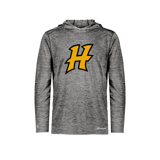 [FOLHCGBK-AS-LOGO3] Decker Men's Charge Hoodie (Adult S, Black, Logo 3)