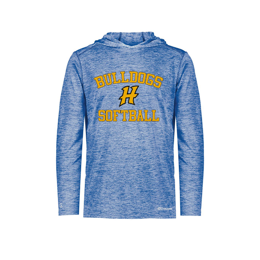 [FOLHCGRY-AS-LOGO2] Decker Men's Charge Hoodie (Adult S, Royal, Logo 2)