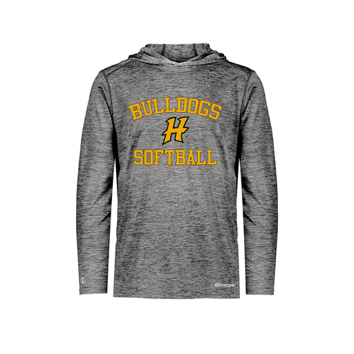 [FOLHCGBK-YS-LOGO2] Decker Youth Charge Hoodie (Youth S, Black, Logo 2)