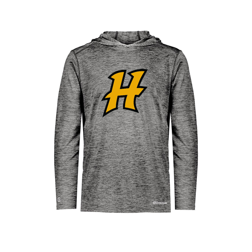 [FOLHCGBK-YS-LOGO3] Decker Youth Charge Hoodie (Youth S, Black, Logo 3)