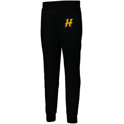 [5566.080.XS-LOGO3] Men's PERFORMANCE FLEECE JOGGER (Adult XS, Black, Logo 3)